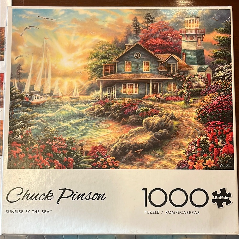 Chuck Pinson Beachfront Cottage 1000-Piece Puzzle